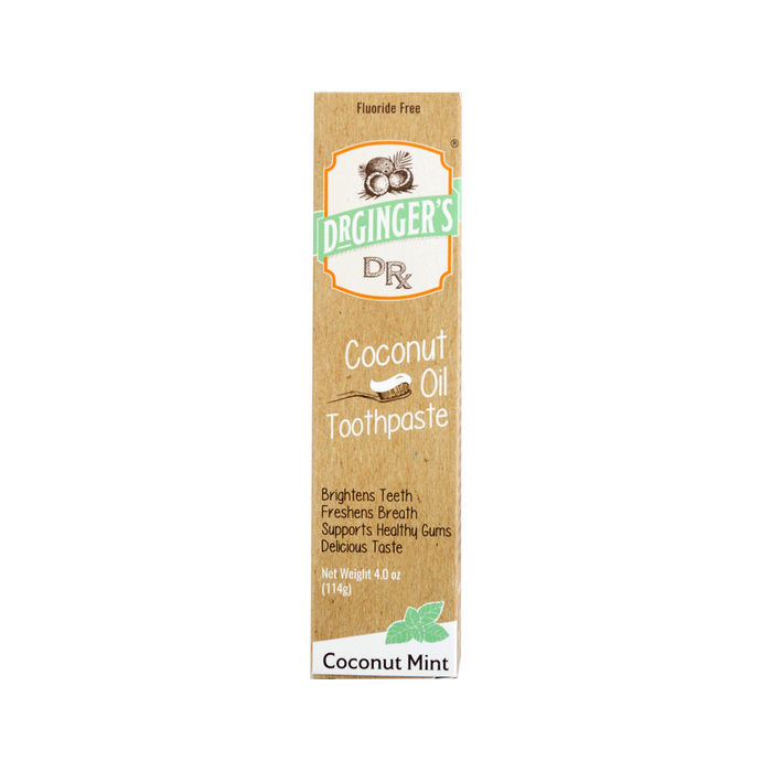 Dr Ginger’s coconut oil toothpaste